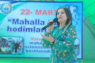 МАҲАЛЛА ТИЗИМИ ХОДИМЛАРИ КУНИ КЕНГ НИШОНЛАНДИ