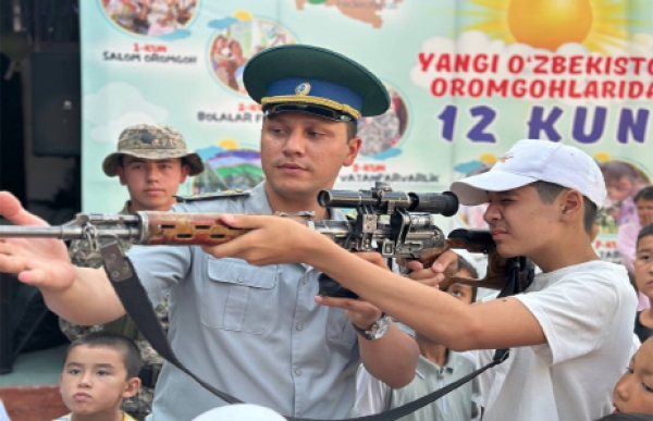 БОЛАЛАР ОРОМГОҲИДА "ВАТАНПАРВАРЛИК КУНИ"