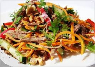 ТОВУҚ ГЎШТЛИ САЛАТ