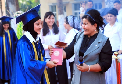 БИТИРУВЧИЛАРГА ДИПЛОМЛАР ТОПШИРИЛДИ