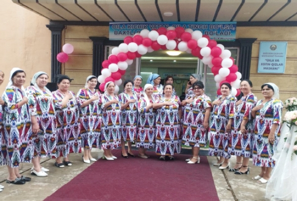 МАРҲАМАТ ТУМАНИДА ОИЛА ВА ХОТИН-ҚИЗЛАР МАСКАНИ ИШ БОШЛАДИ